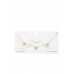 Moroccan Shape Gold Dipped Necklace - Designer Style - CC-55171