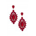 Marquise Crystal-studded Dangle Earring - CC-56169