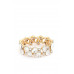 Teardrop Crystal-studded Stretch Bracelet - CC-56232