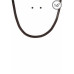 Aluminumcoating Herringbone Necklace Set - Designer Style - CC-57345
