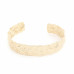 Hammered Alloy Cuff Bracelet - CC-58328