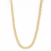 Sodajo Gold Dipped Brass Linked Necklace - CC-58358