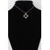 Open Clover Pendant Necklace - Designer Style - CC-WH2000721