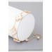 Marbled Clover Adjustable Bracelet - Designer Style - CC-WH2000748