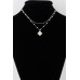 Double Pearled Clover Necklace - Designer Style - CC-WH2000872