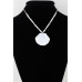 Marbled Seashell Bead Necklace - Designer Style - CC-WH2000875