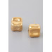 Contemporary Cube Stud Earrings - CC-WH2000883