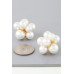 Pearl Flower Bundle Stud Earrings - Designer Style - CC-WH2000889