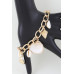 Multi Seashell Charm Linked Bracelet - CC-WH2000892