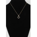 Modest Jeweled Clover Pendant Necklace - Designer Style - CC-WH2000897