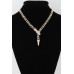 Jeweled Snake Linked Wrap Necklace - CC-WH2000901