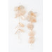 Delicate Flower Crystal Drop Earrings - Designer Style - CC-WH2000924