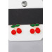 Cute Cherry Stud Earrings - Designer Style - CC-WH2000931