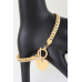 Heart Toggle Curb Linked Bracelet - CC-WH2000939
