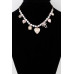 Vintage Heart Charms Necklace - Designer Style - CC-WH2000948