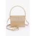 Metallic Faux Straw Top Handle Bag Collection - CC-WH2000987