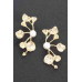 Faux Pearl Alloy Flower Earring - CC-WH2001010