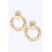 Hammered Alloy Earring - CC-WH2001015