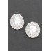 Faux Pearl Stud Earring - Designer Style - CC-WH2001017