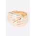 Alloy Spring Hinge Cuff - CC-WH2001050