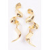 Alloy Gold Plated Earring - CC-WH2001110