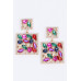 Square Dangle Crystal-studded Earring - CC-WH2001116