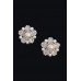 Starburst Faux Pearl Earrings - Designer Style - CC-WH2001121