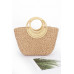 Faux Straw Bamboo Handle Tote Bag Collection - CC-WH2001125