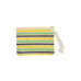Rope Handle Multicolor Striped Straw Crochet Pouch Collection - CC-WH2001135