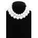 Faux Pearl Multi Necklace - Designer Style - CC-WH2001173