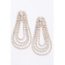Crystal-studded Earring - CC-WH2001175