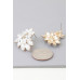 Shiny Leaves Earrings - Designer Style - CC-WH2001196