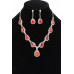 Crystal-studded Necklace Set - CC-WH2001213