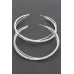 Crystal-studded Hoop Earring - CC-WH2001216