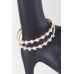 Double Cubic Zirconia Bracelet - Designer Style - CC-WH2001232