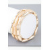 Triple Wide Beaded Cuff Bracelet - Designer Style - CC-WH2001267