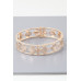 Twisted Open Clover Cuff Bracelet - Designer Style - CC-WH2001268
