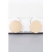 Matte Abstract Disc Earrings - Designer Style - CC-WH2001275