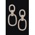 Crystal-studded Daggle Earring - CC-WH2001310