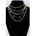 Multi Clover Linked Necklace - CC-WH2001317