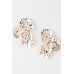 Shiny Delicate Petal Earrings - Designer Style - CC-WH2001329