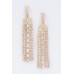 Crystal-studded Earring - CC-WH2001374