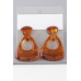 Open Marble Style Earrings - Designer Style - CC-WH2001383
