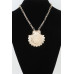 Seashell Statement Linked Necklace - CC-WH2001419