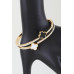 Twin Clover Jewel Wrap Bracelet - Designer Style - CC-WH2001462