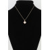 Bejeweled Cubic Zirconia Clover Necklace - Designer Style - CC-WH2001463