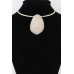 Crystal-studded Plate Choker Necklace - CC-WH2001471