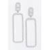 Crystal-studded Earring - CC-WH2001514