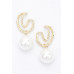 Faux Pearl Alloy Earring - CC-WH2001519