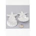 Clam N Starfish Earrings - Designer Style - CC-WH2001559